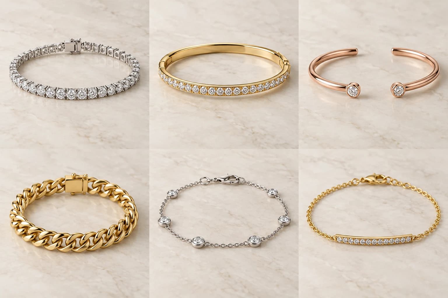 Tennis bracelets
